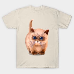 Siberian Cat /Neva Masquerade kitten T-Shirt